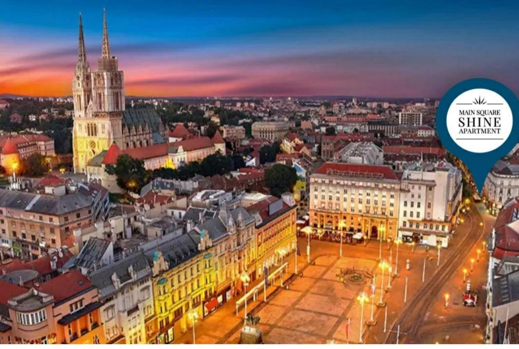 Luxurios And Historic Apartment "Shine" - Right On The Main Square ザグレブ エクステリア 写真